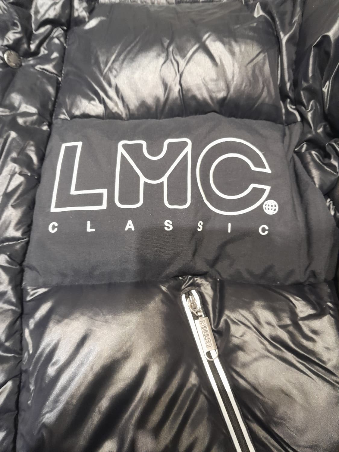 💥LMC X 밀레 덕다운 패딩 블랙 (S)  상품이미지6