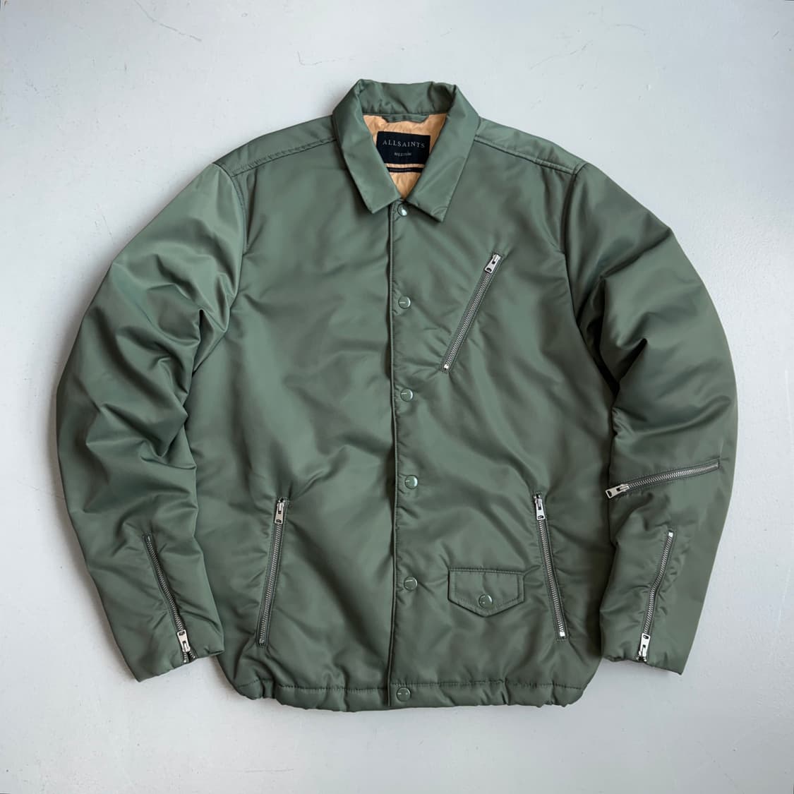 올세인츠 멀티지퍼 테크니컬 봄버 자켓 상품이미지2