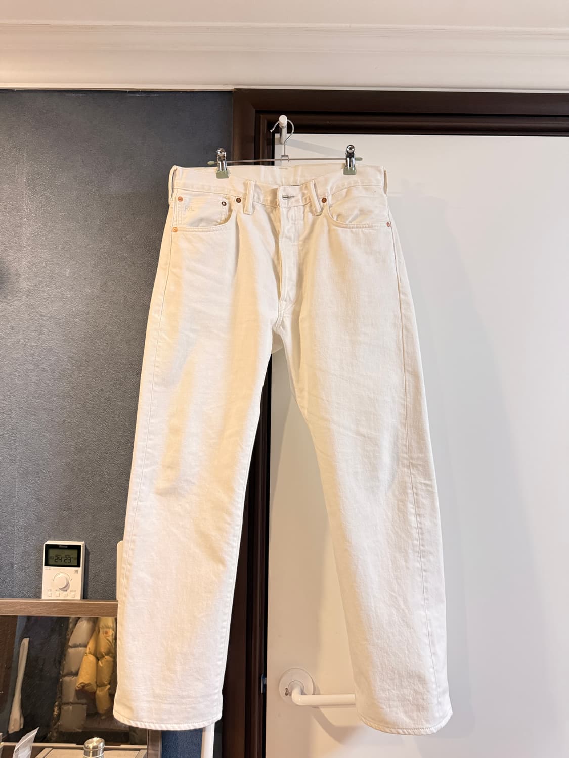 더블알엘 스트레이트핏 화이트컬러 상품이미지2