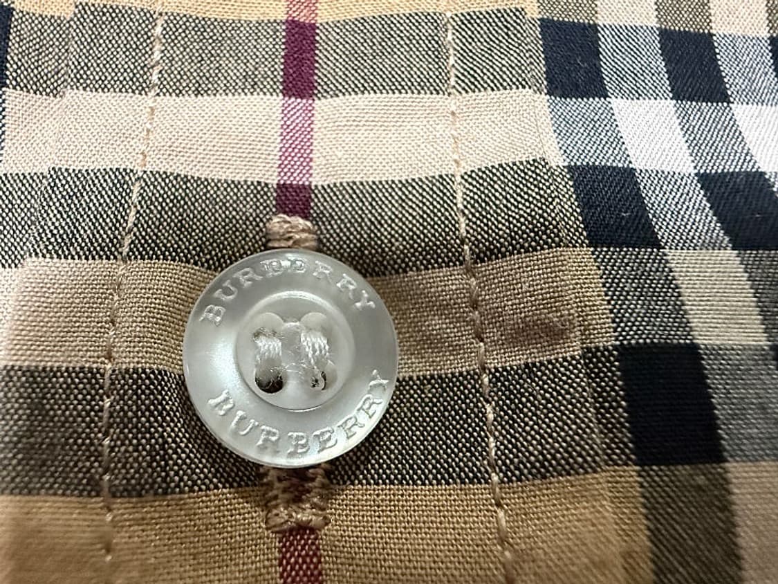 버버리 채크 코튼 플란넬 셔츠 남방 남성용 100사이즈 상품이미지4