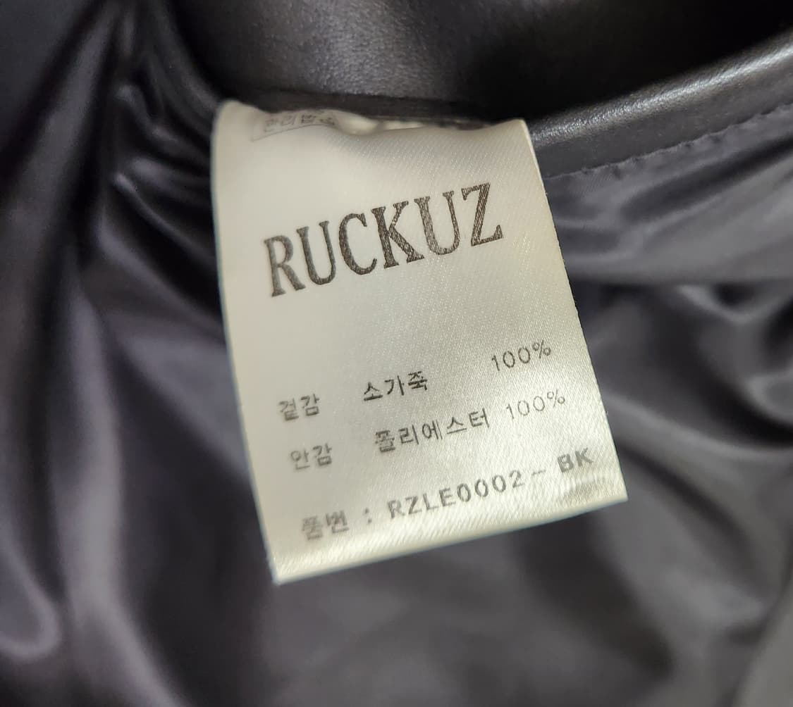 러커즈 소가죽 라이더자켓 상품이미지5