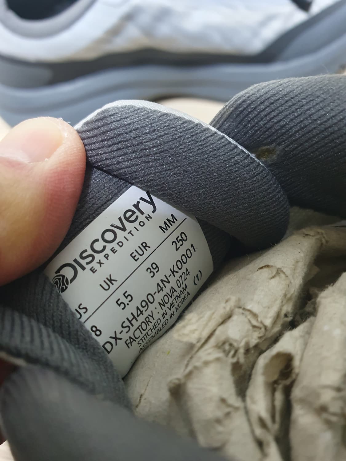 디스커버리 익스페디션 트레킹화 250 상품이미지9