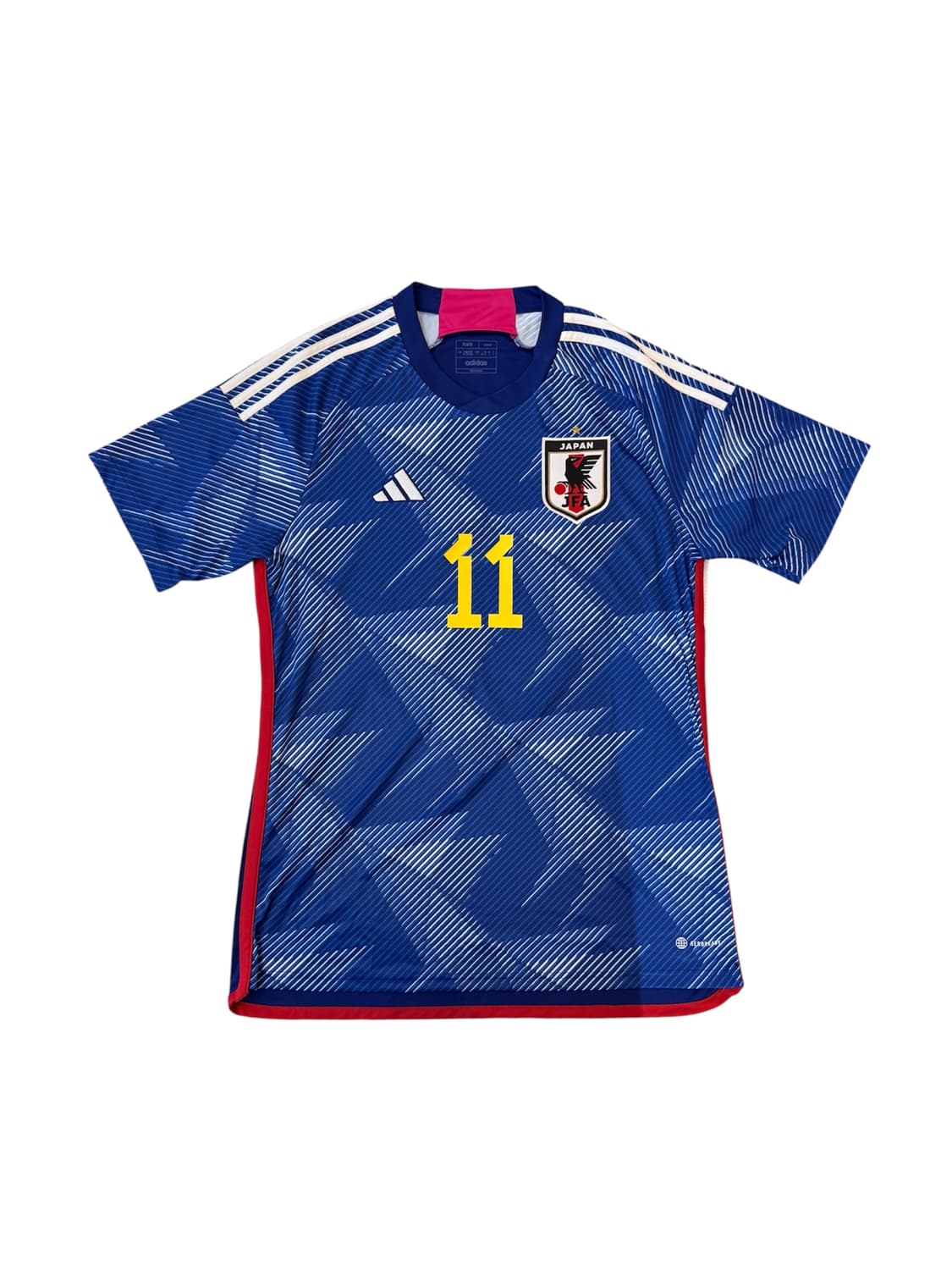 [XL/105]2022 일본 국대 홈 쿠보 유니폼 HS9764 상품이미지2