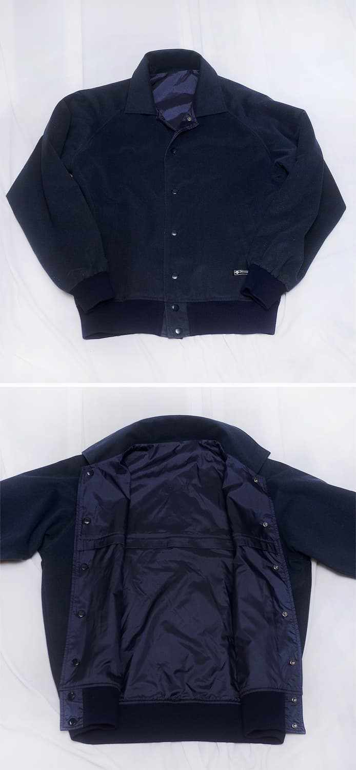 데상트 재팬 오리지널 양면 버튼 울자켓.우븐자켓 (100) 상품이미지2
