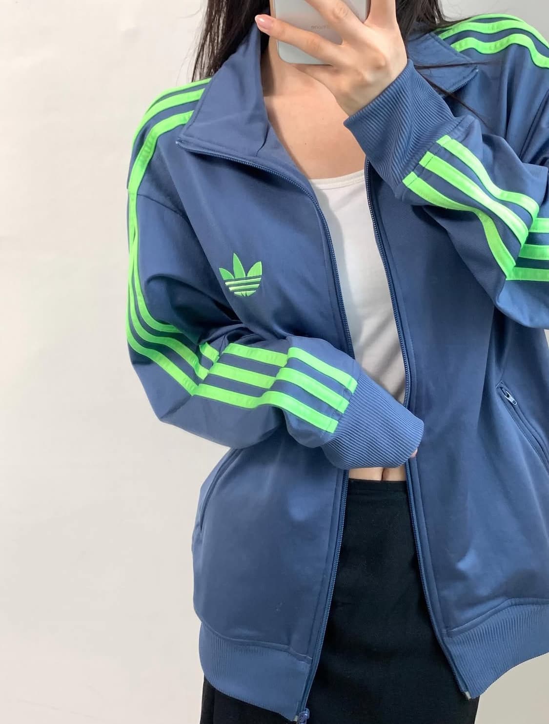 Adidas 아디다스 그레이 파이어버드 트랙탑 상품이미지3