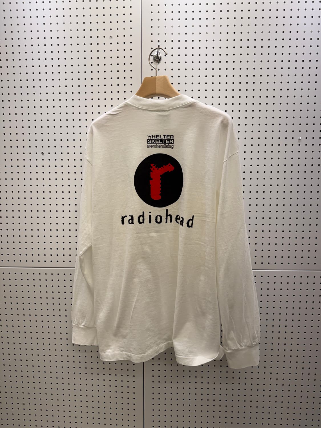 빈티지 라디오헤드 그래픽 프린팅 롱슬리브 U1265 상품이미지3