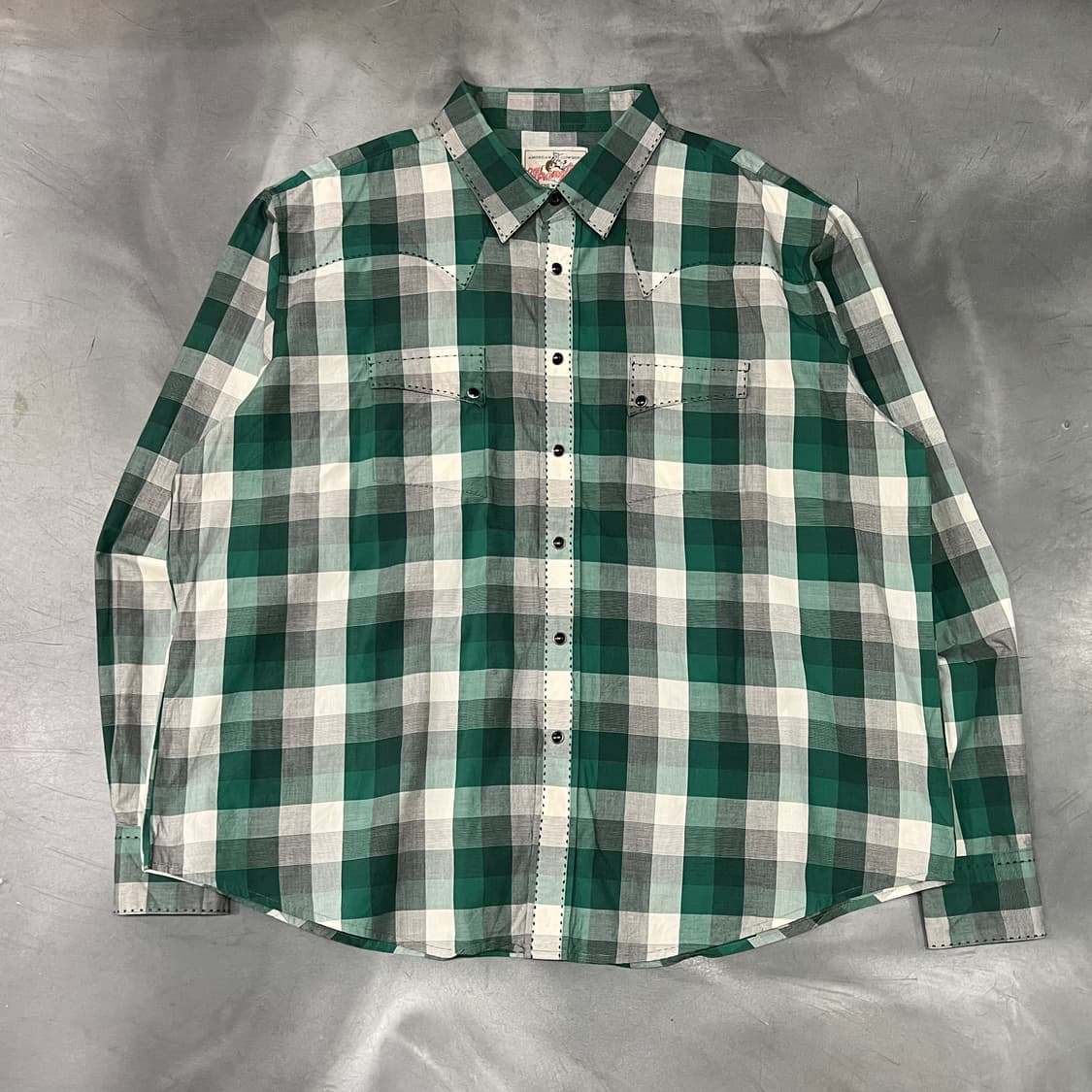  랭글러 체크 웨스턴 셔츠 y15459 상품이미지1