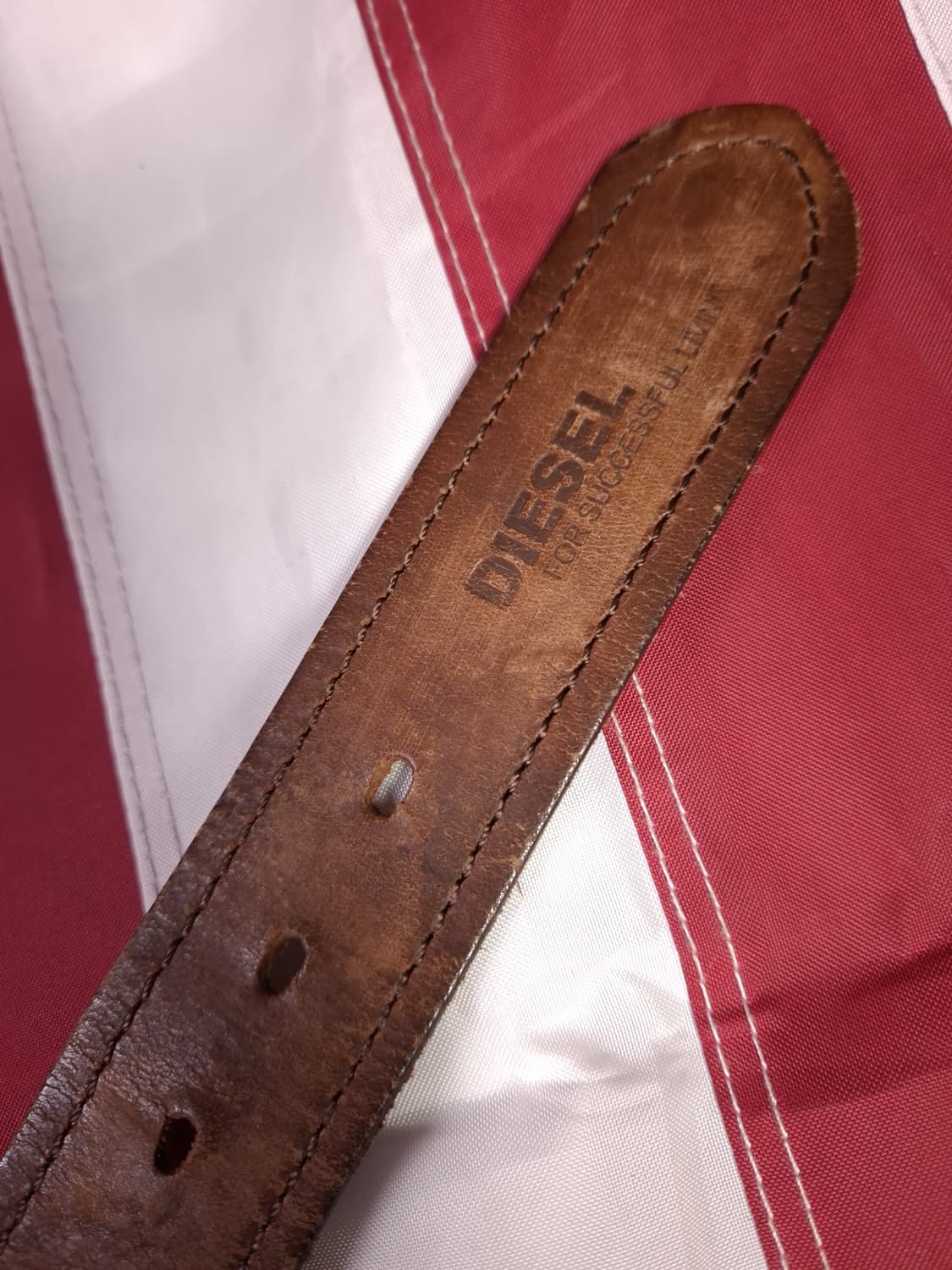 오리지날 디젤 리얼레더 벨트 상품이미지6