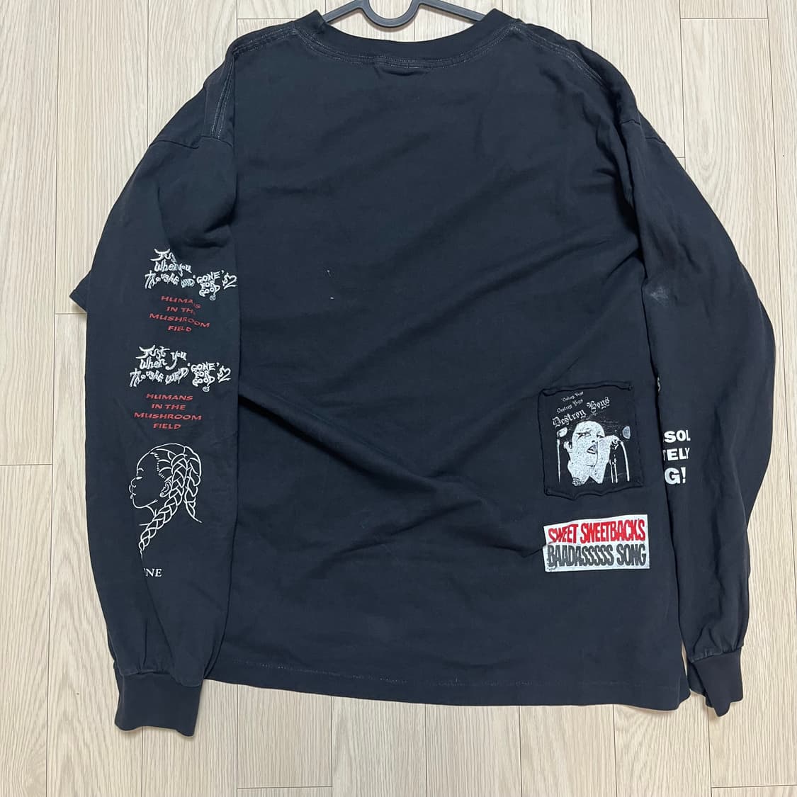 도넛리벤지 긴팔 티셔츠 상품이미지4