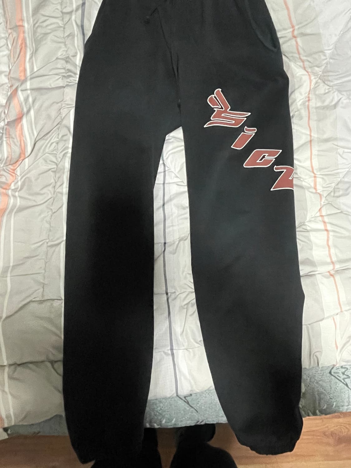 sicko 이안코너 트레이닝 팬츠 블랙 s 상품이미지1