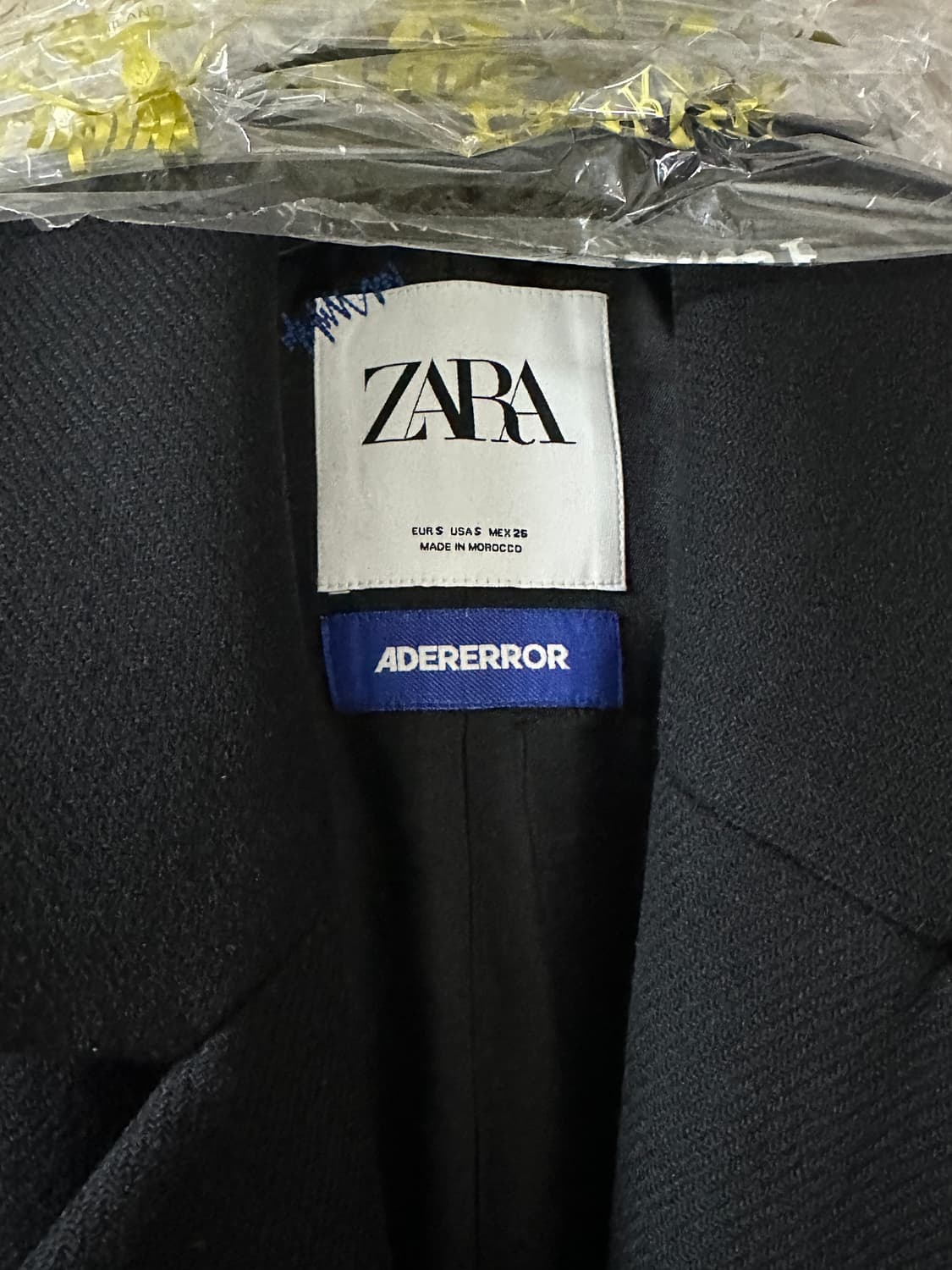 S) 자라 x 아더에러 오버사이즈 울블렌드 코트 상품이미지6