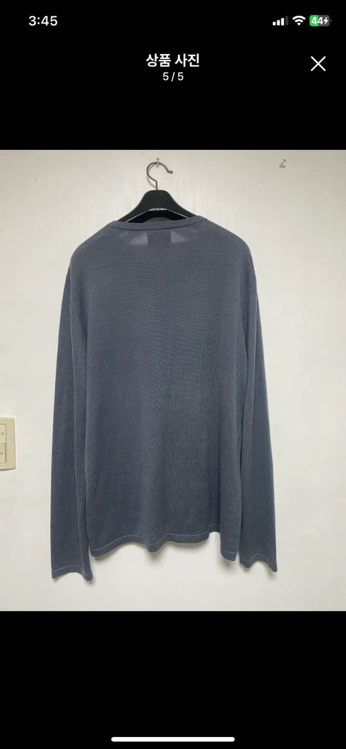 [ARMANI] 아르마니 꼴레지오니 V넥 실크 니트 M사이즈 상품이미지5