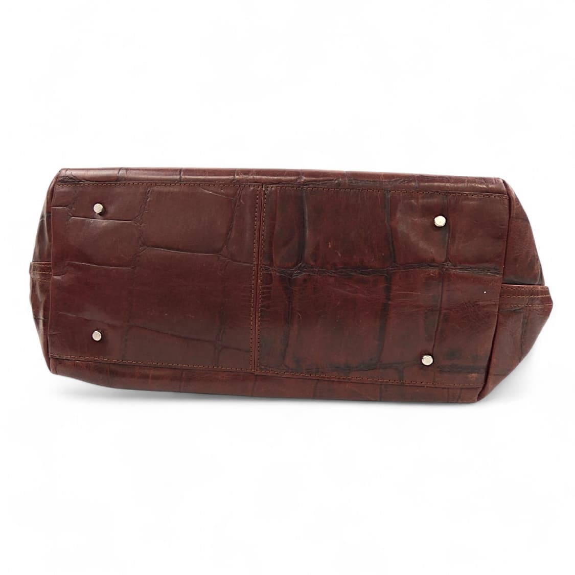 아니아리 빅스탬프 크로코 형압 레더 토트백 포터 매니아 추천 상품이미지3