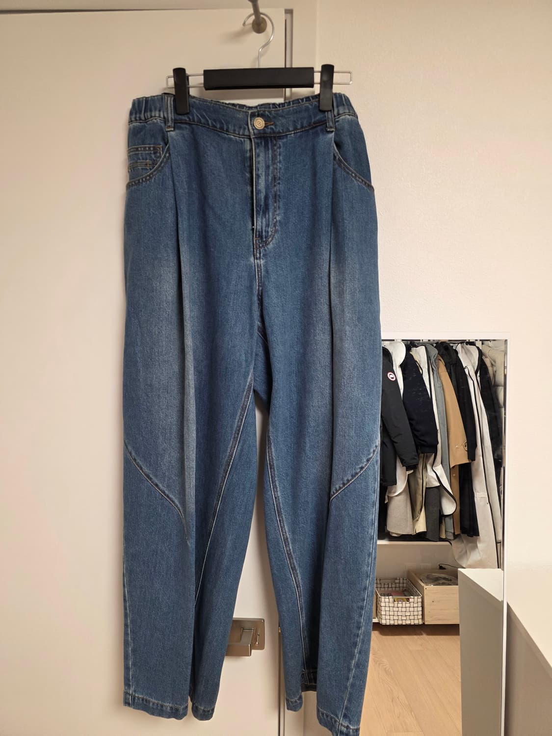 송지오 라이트 와이드 데님 82 상품이미지1