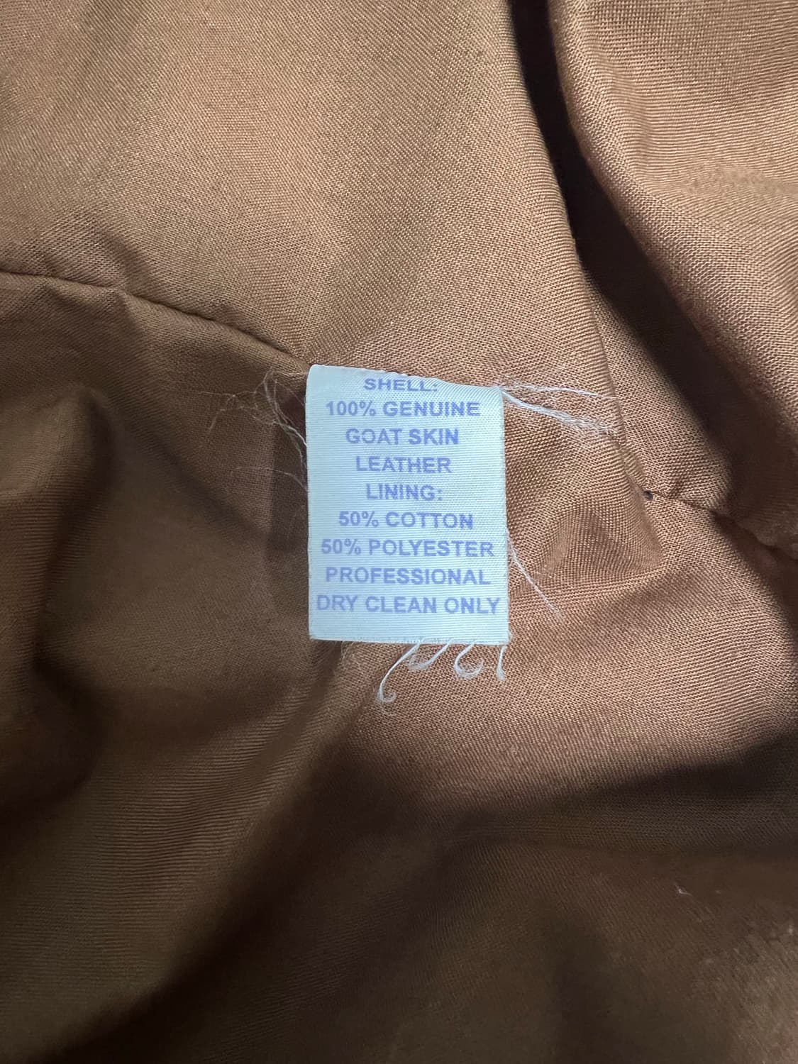 Cooper A-2 Goat leather jacket M-LONG 상품이미지8