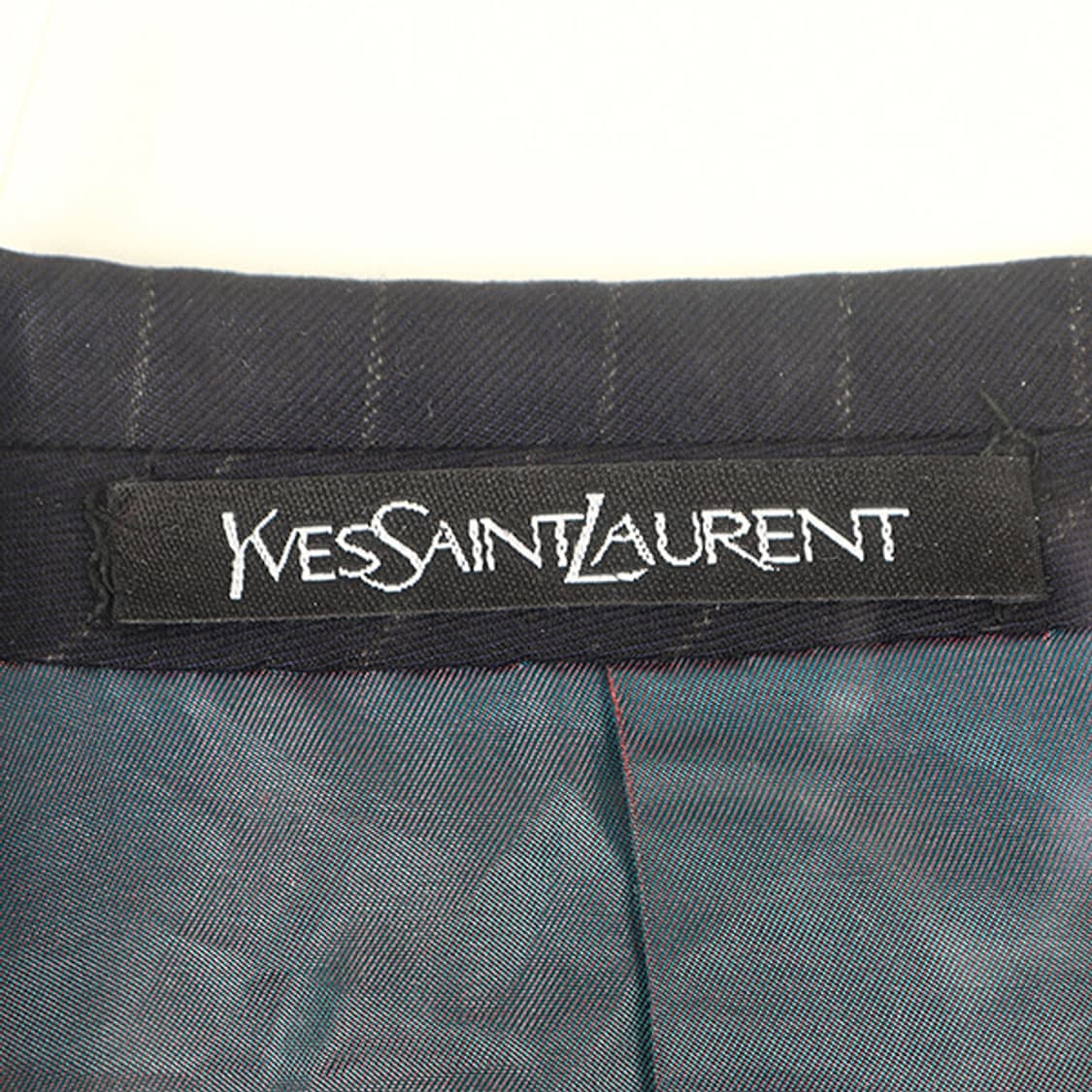 입생로랑 90s 스트라이프 싱글 블레이저 M 상품이미지6