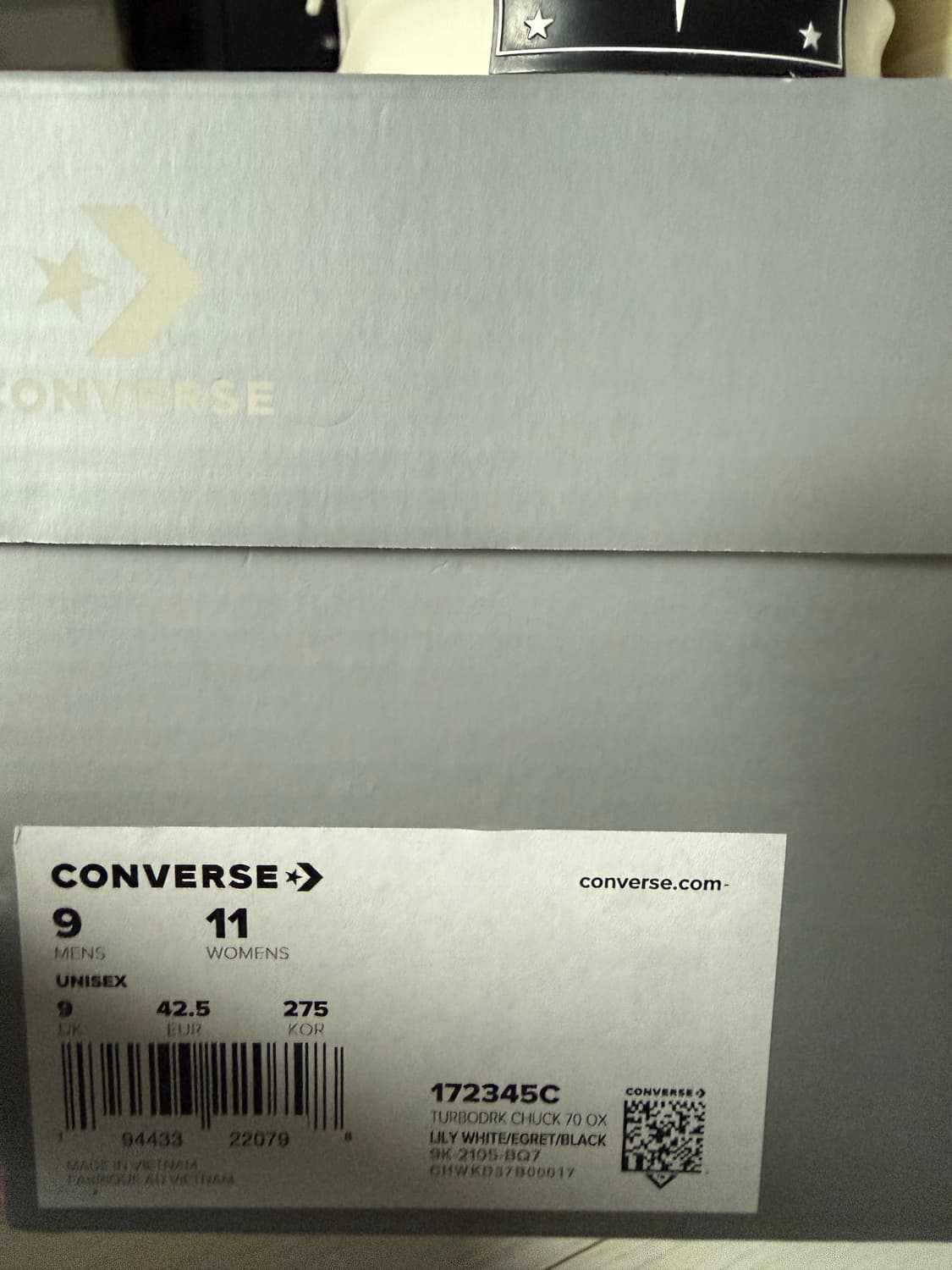 릭오웬스 컨버스 터보다크 로우 상품이미지4