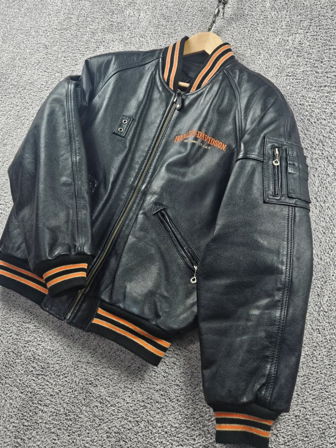 할리데이비슨 스크리밍 이글 레더 봄버 자켓 ( M ) / 11170 상품이미지10