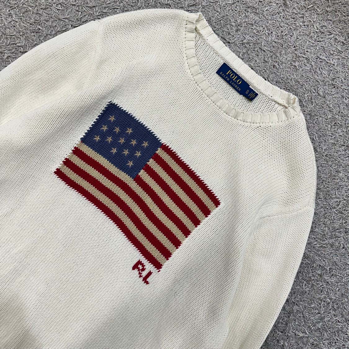 [100] 폴로 랄프로렌 성조기 니트 상품이미지1