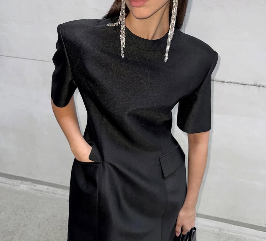 드래곤블루스 볼륨 미니 원피스 S 상품이미지5