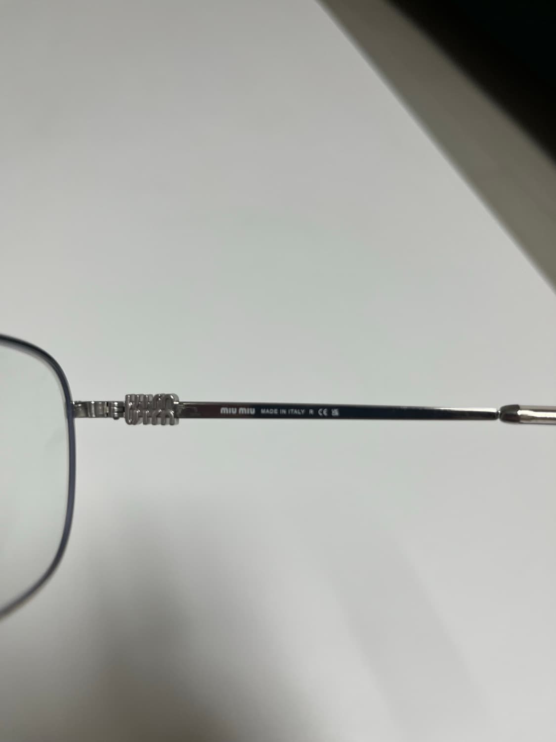 미우미우 실버테 안경 상품이미지6