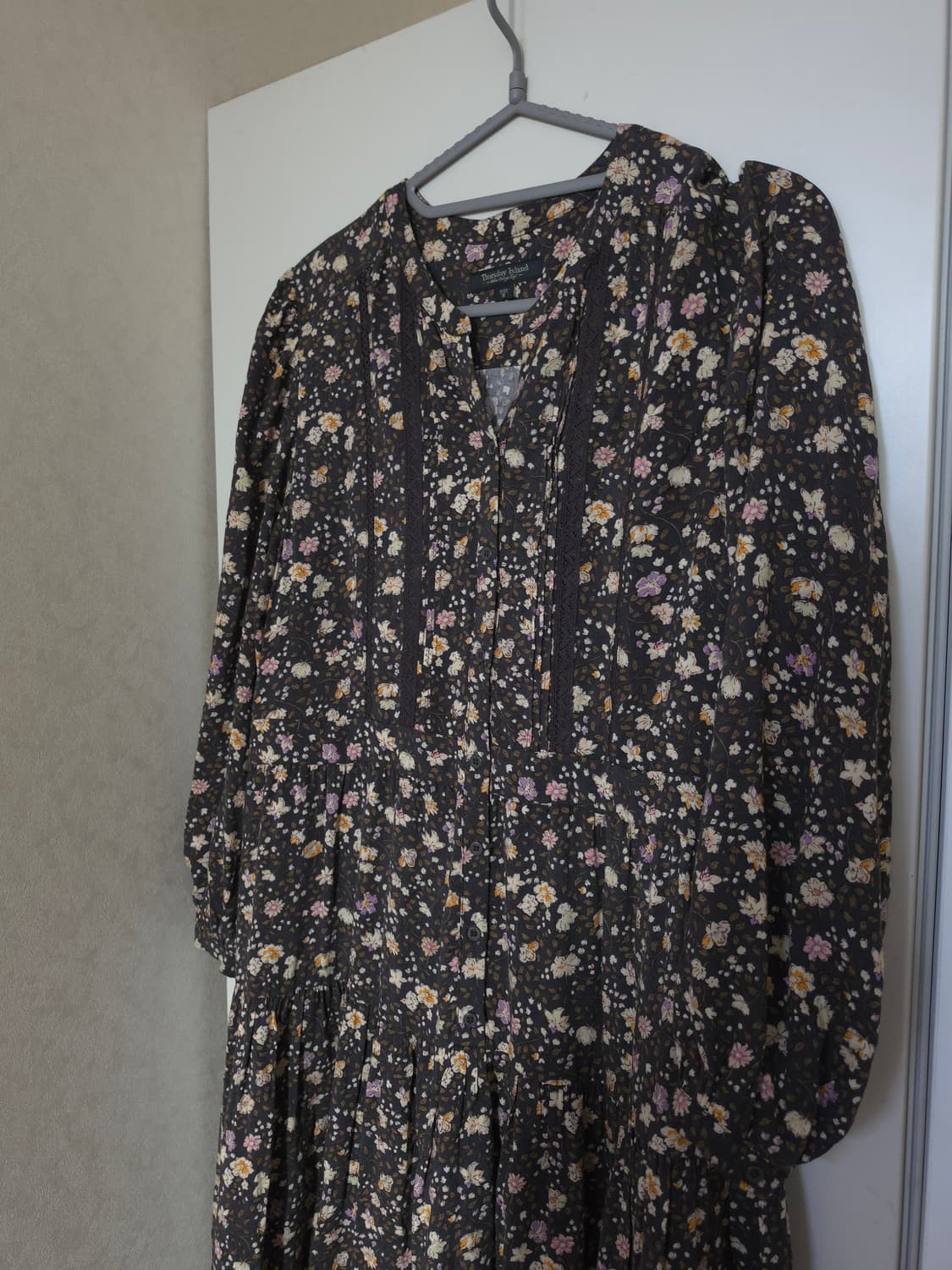 써스데이아일랜드 플라워 롱원피스 상품이미지2