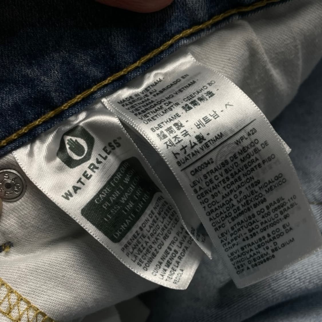 36 리바이스 502 청바지  상품이미지3