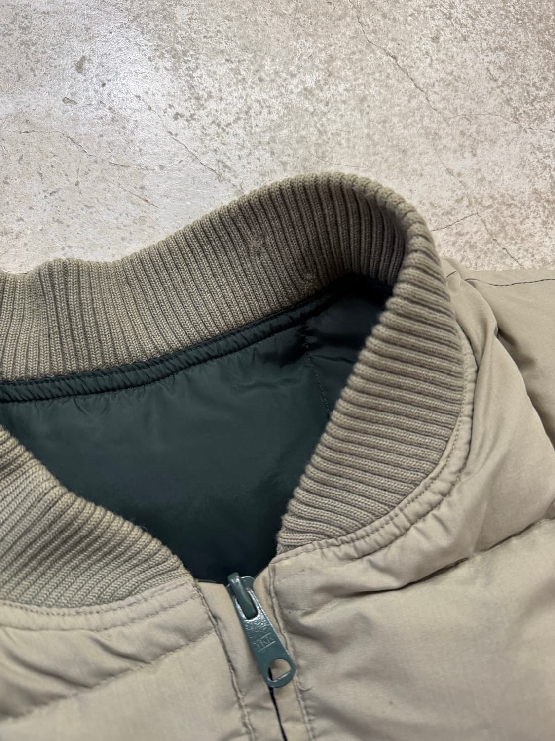 90s 에디바우어 리버서블 구스다운 베스트 상품이미지7