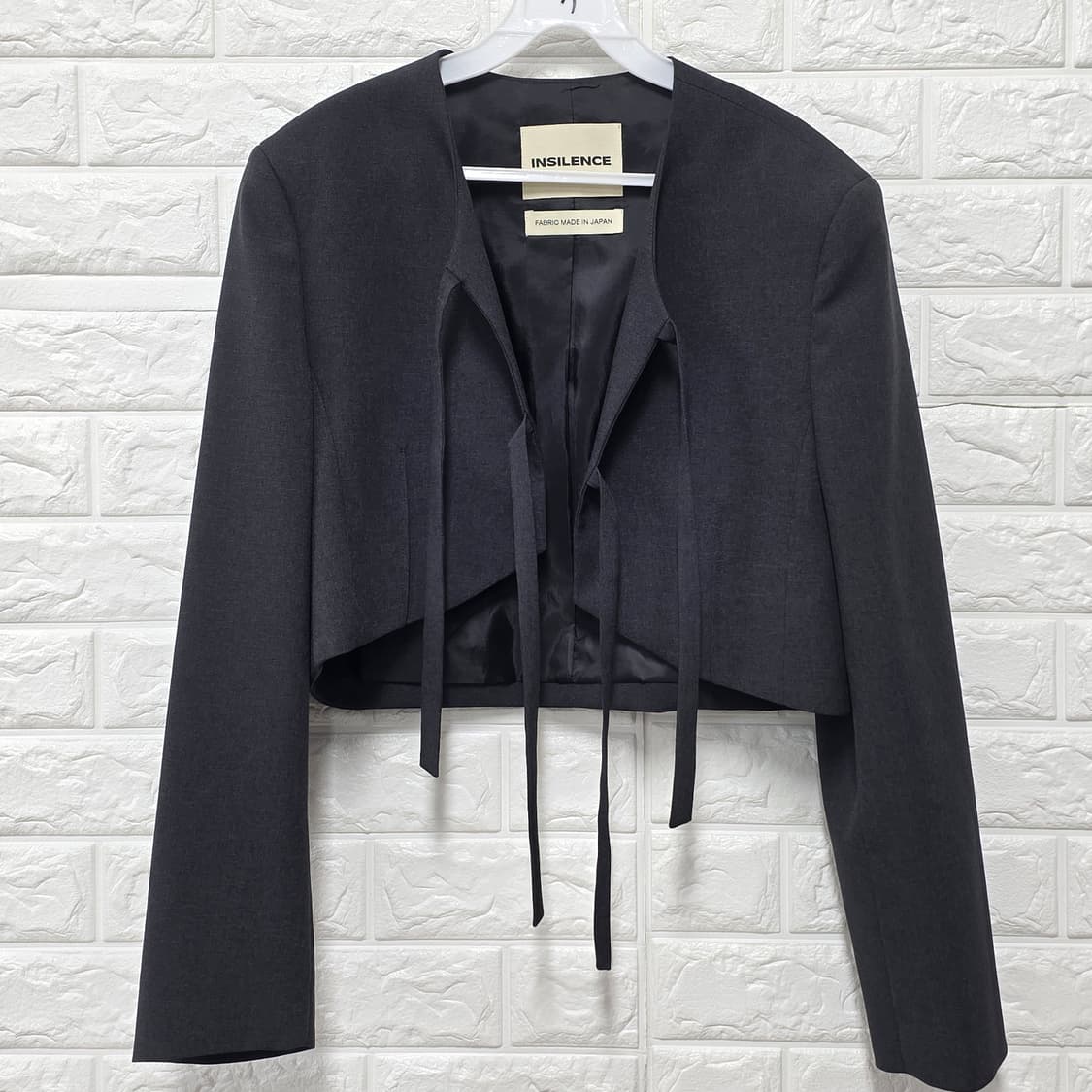 택포_ 24s 인사일런스 크롭 자켓 M 상품이미지1