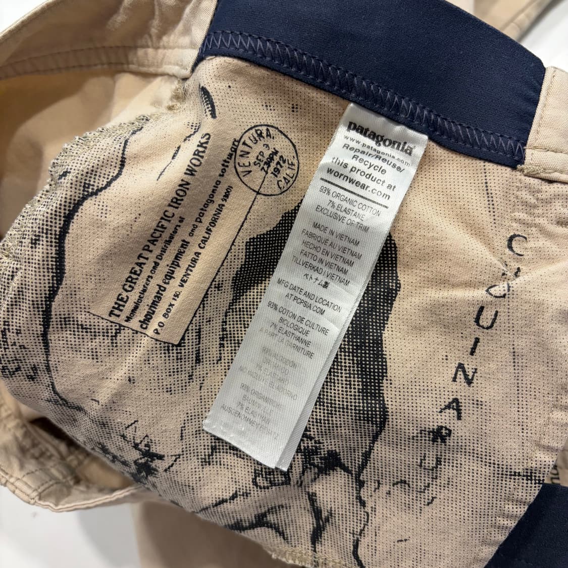 [32] 파타고니아 VENGA 오가닉 코튼 베이지 팬츠 D729 상품이미지8
