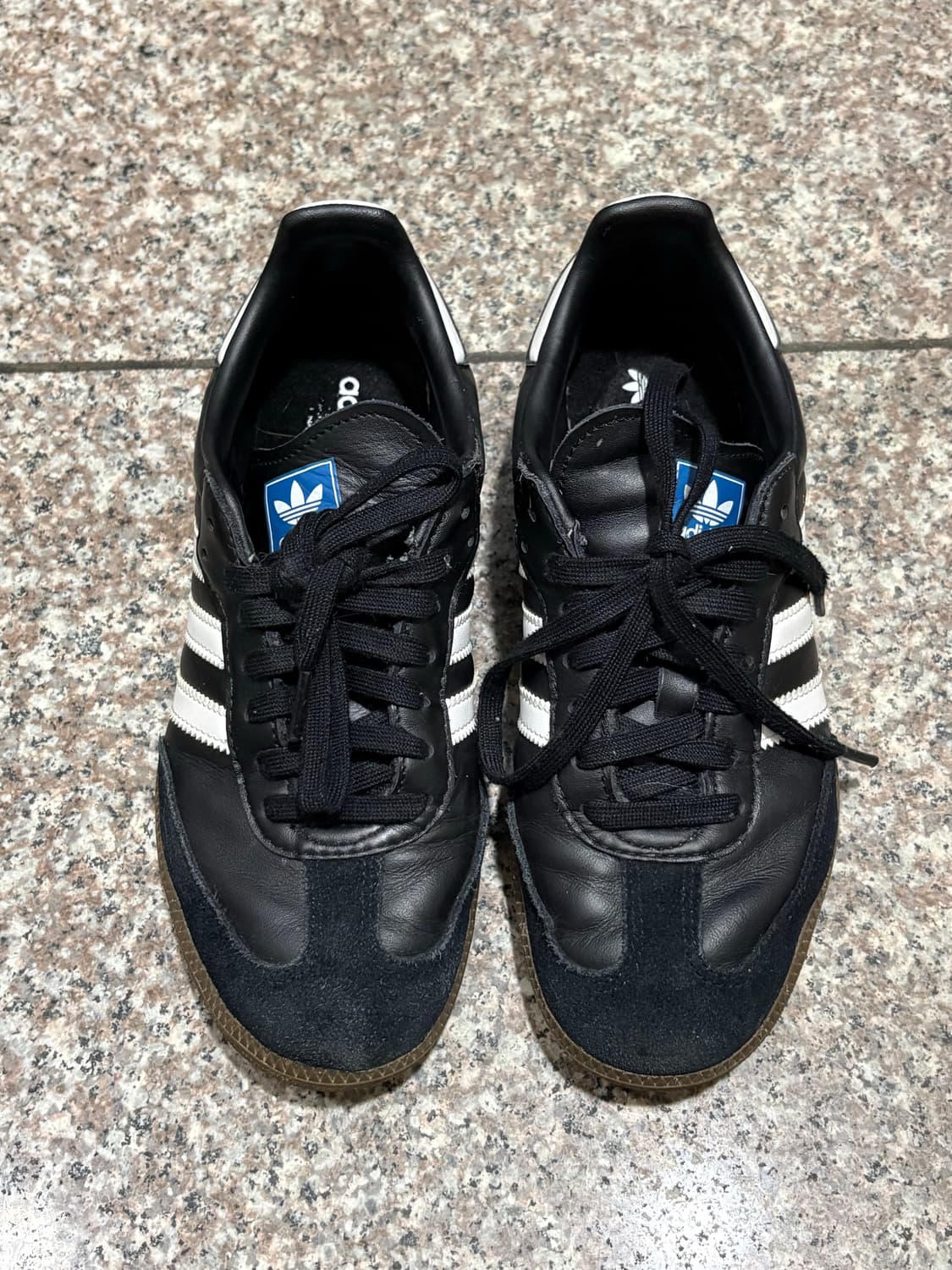 아디다스 삼바 OG 블랙 화이트 검흰 240 상품이미지1