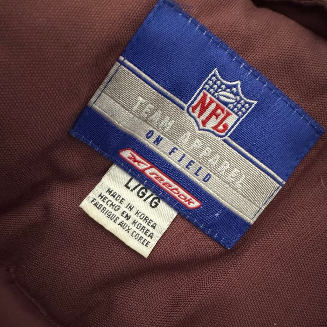 리복 X NFL 워싱턴 레드스킨스 패딩 상품이미지6