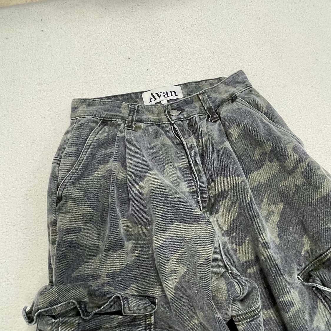 Vintage camo cargo pants 상품이미지4