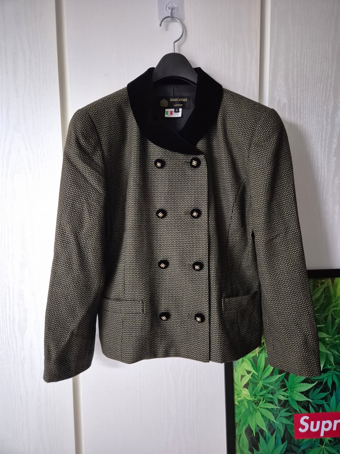 빈티지 더블 버튼 자켓.이태리 상품이미지1