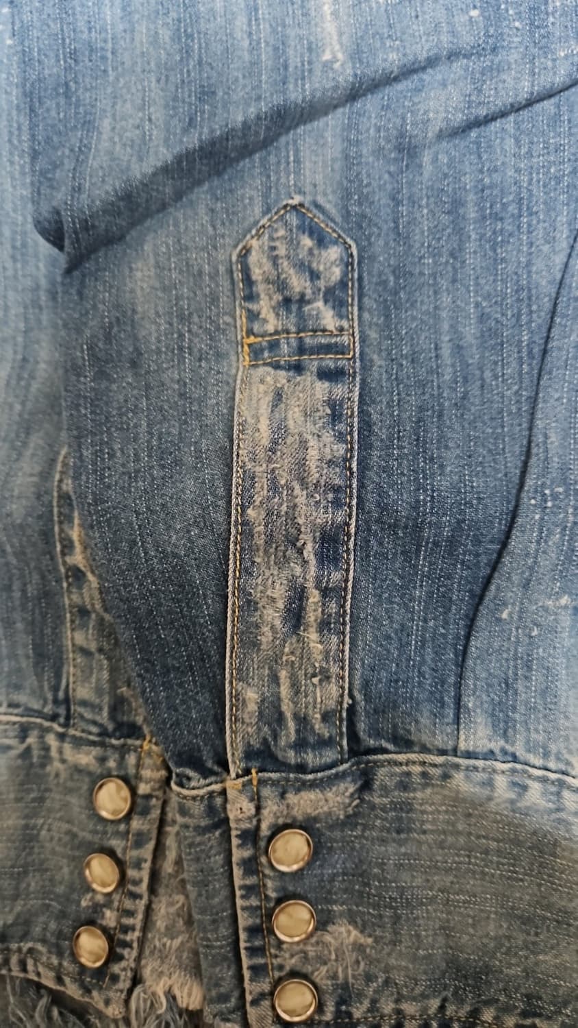 리바이스 LVC 1955 쏘우투스 데님 셔츠 S 상품이미지4