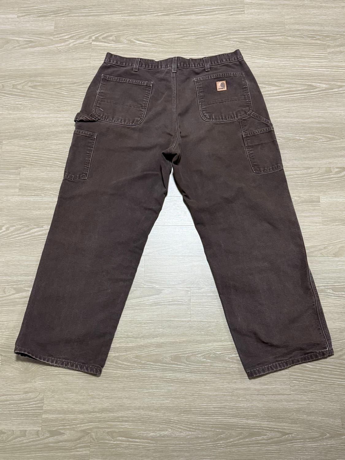 칼하트 싱글니 브라운 워크팬츠 b11 dkb (36inch) 상품이미지2