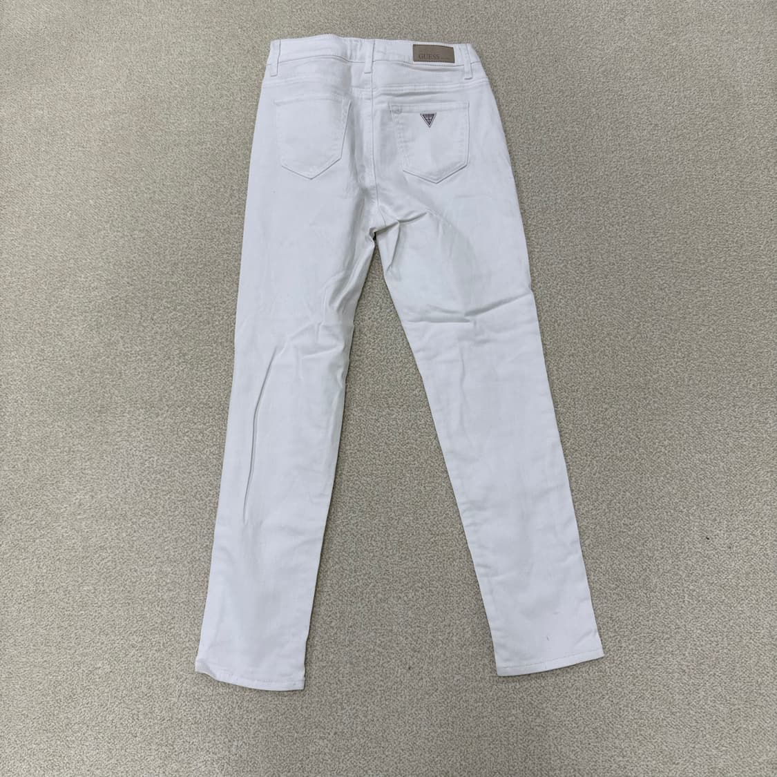 67 게스 여성 화이트 코튼팬츠 0213T2 상품이미지2