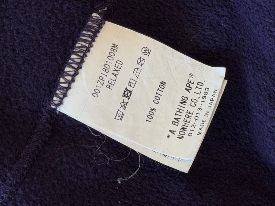 베이프 카모 후드집업 size L 상품이미지4