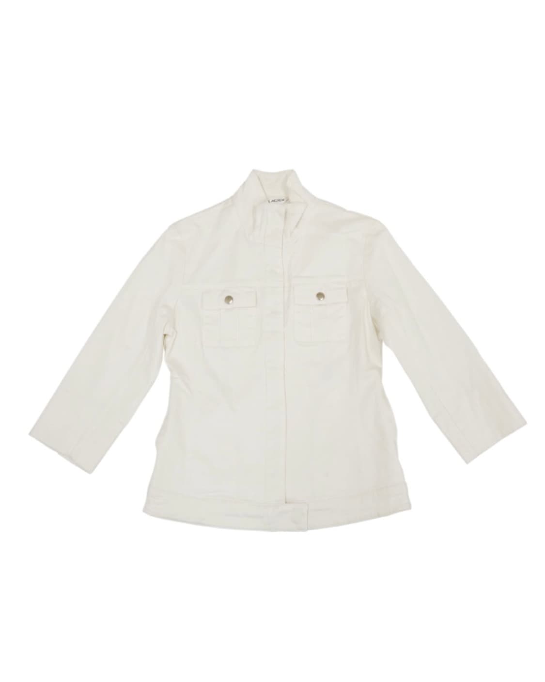 코튼 자켓 white cotton jacket 상품이미지4