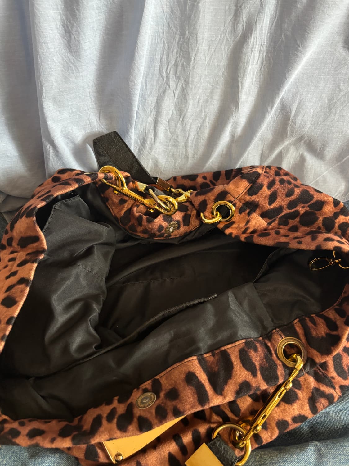 vintage dolce gabbana leopard boston bag 상품이미지4