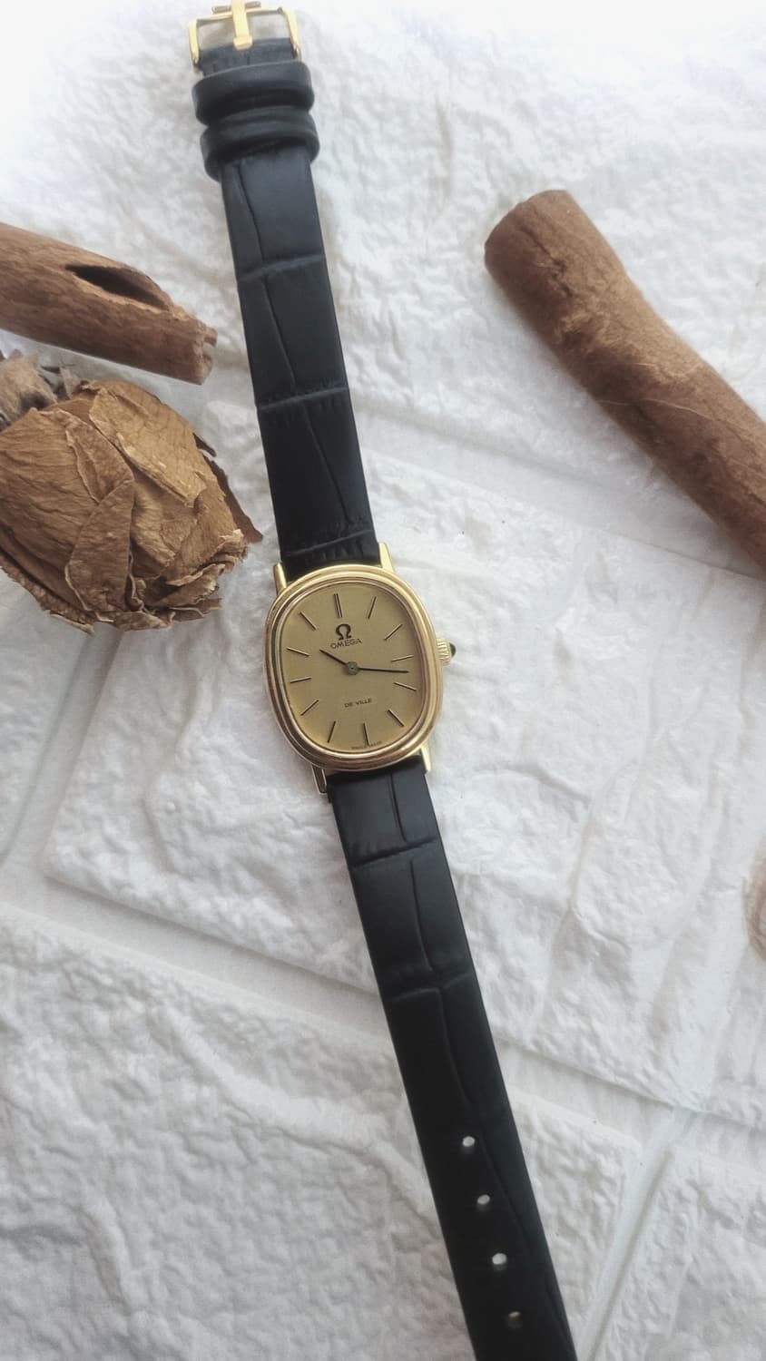 정품 오메가 드빌 엘립스 수동 시계 (이청아 오메가 드빌 시계) 상품이미지6