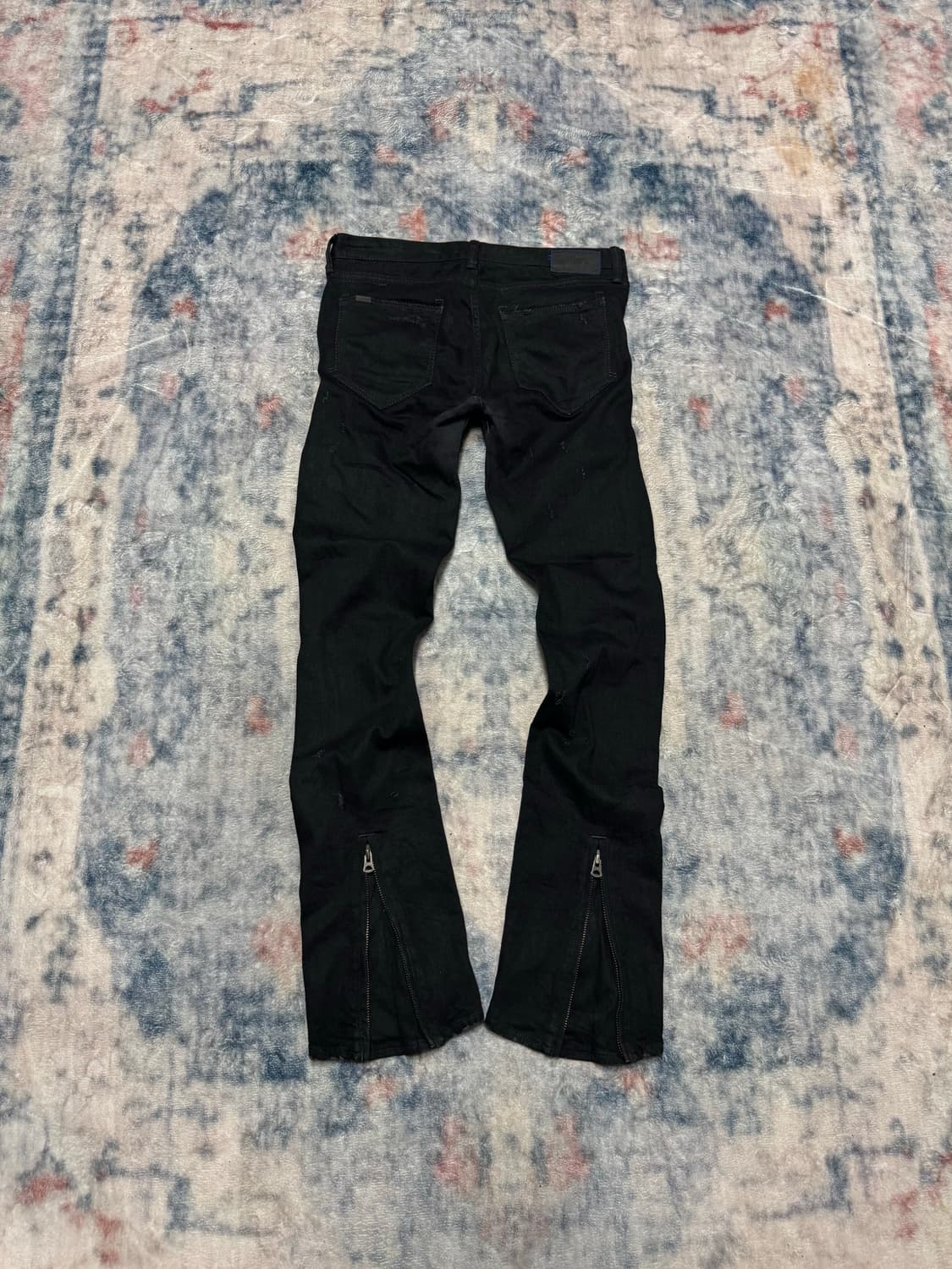 Civarize 00s black distressed zipper den 상품이미지7