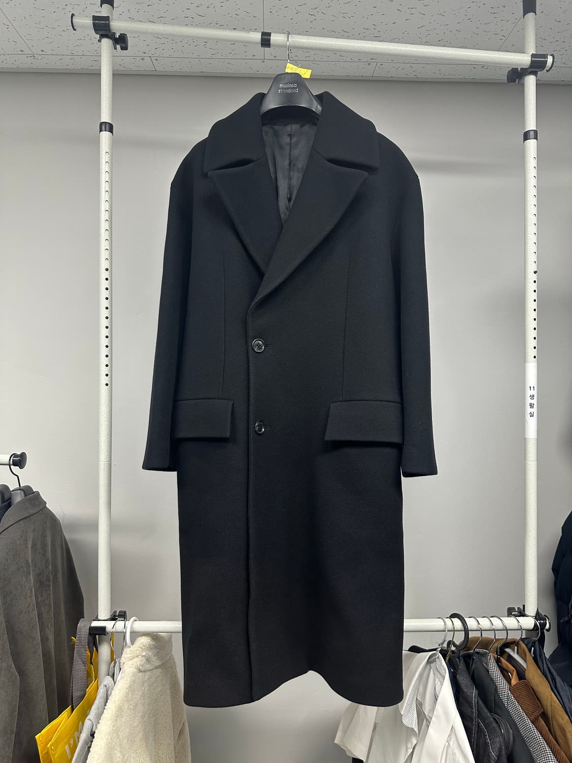 준지 오버사이즈 코트 사이드지퍼 44사이즈 팝니다 상품이미지1