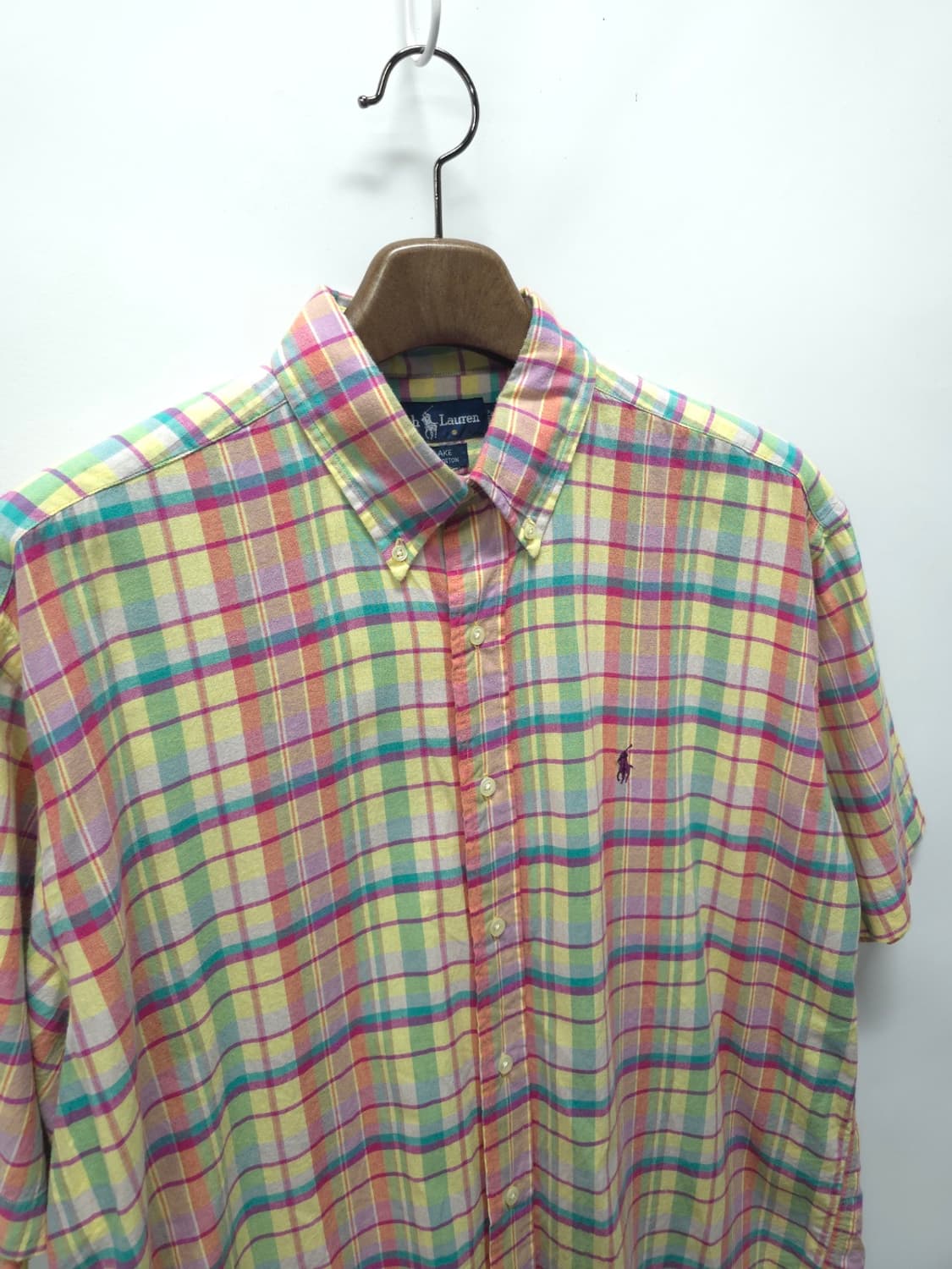 폴로랄프로렌 90's 블레이크핏 체크셔츠 ( 105~110 ) 상품이미지6