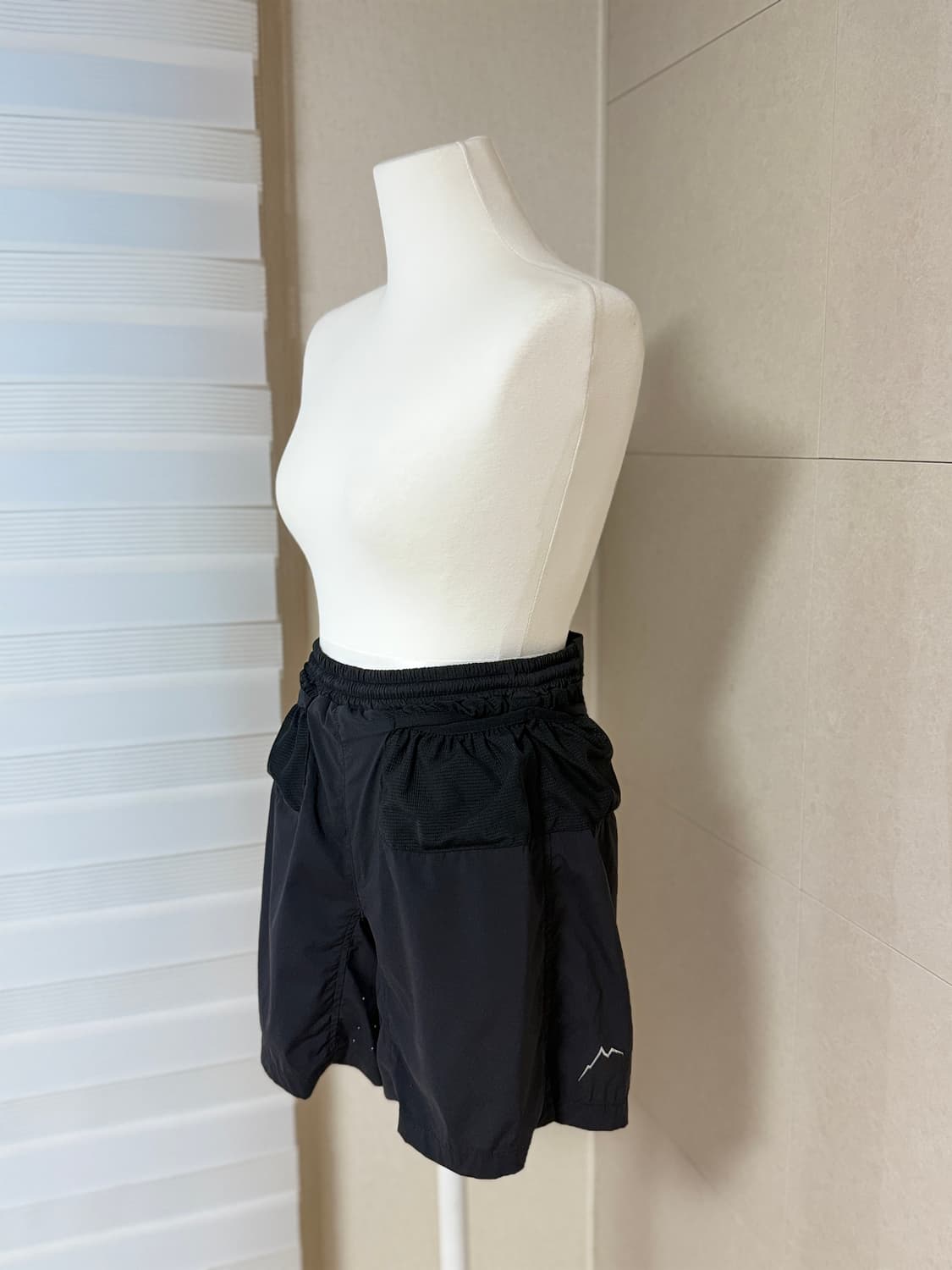 케일 cayl 나일론 트레일 쇼츠 반바지 팬츠 블랙 S 상품이미지3