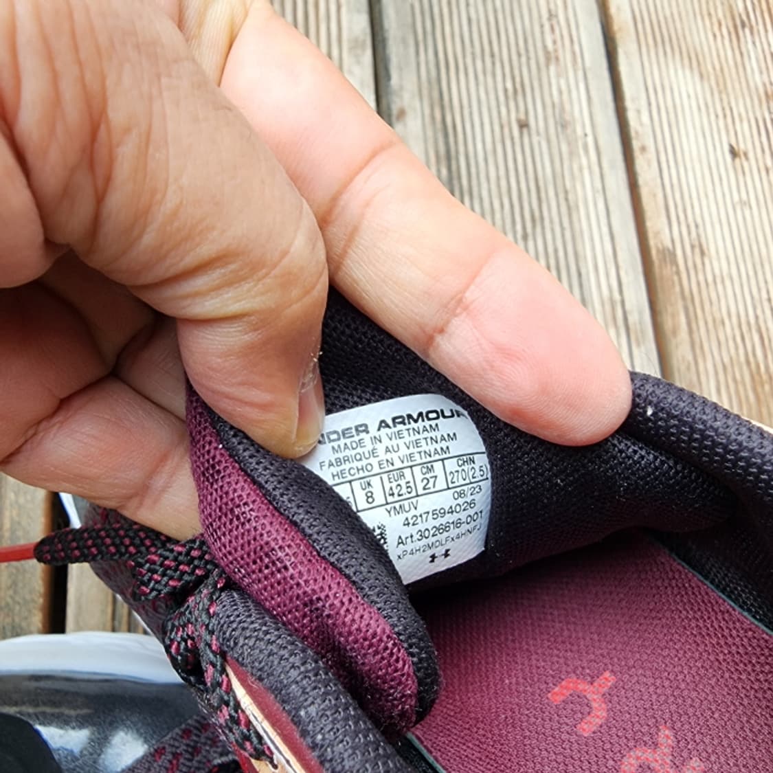 언더아머 curry Art3026616-001 러닝화(270) 상품이미지7