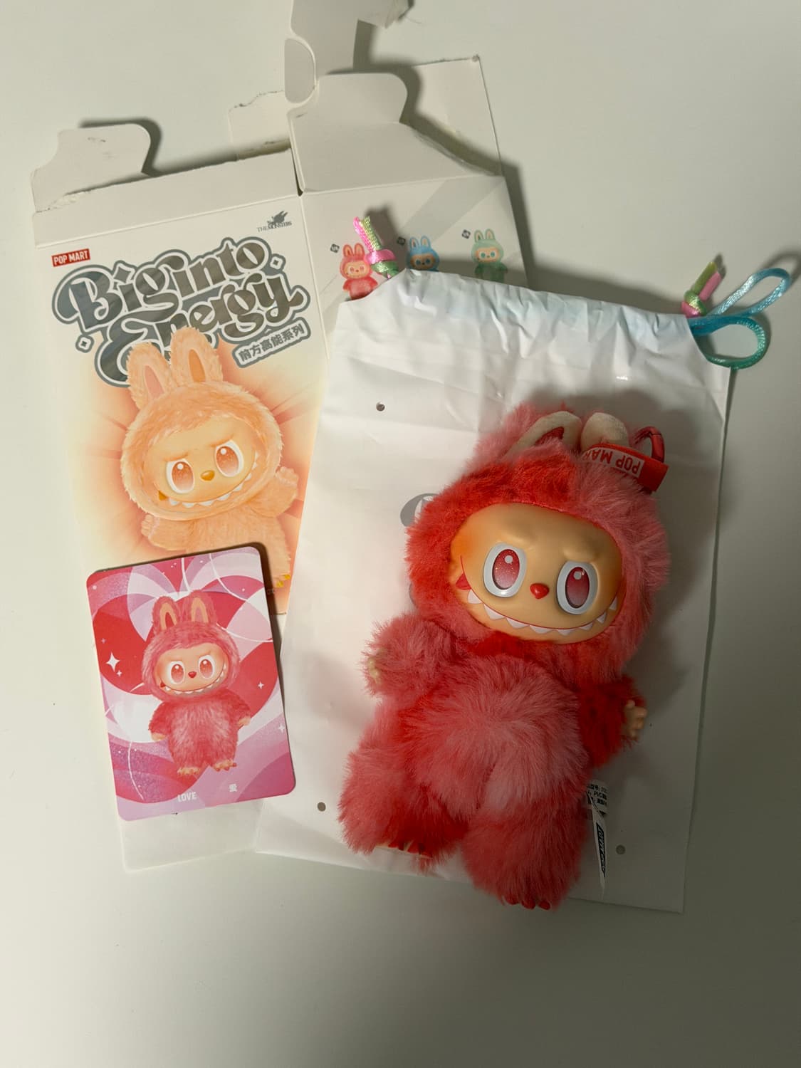 팝마트 라부부 더 몬스터즈 하이라이트 시리즈 사랑 키링 상품이미지1