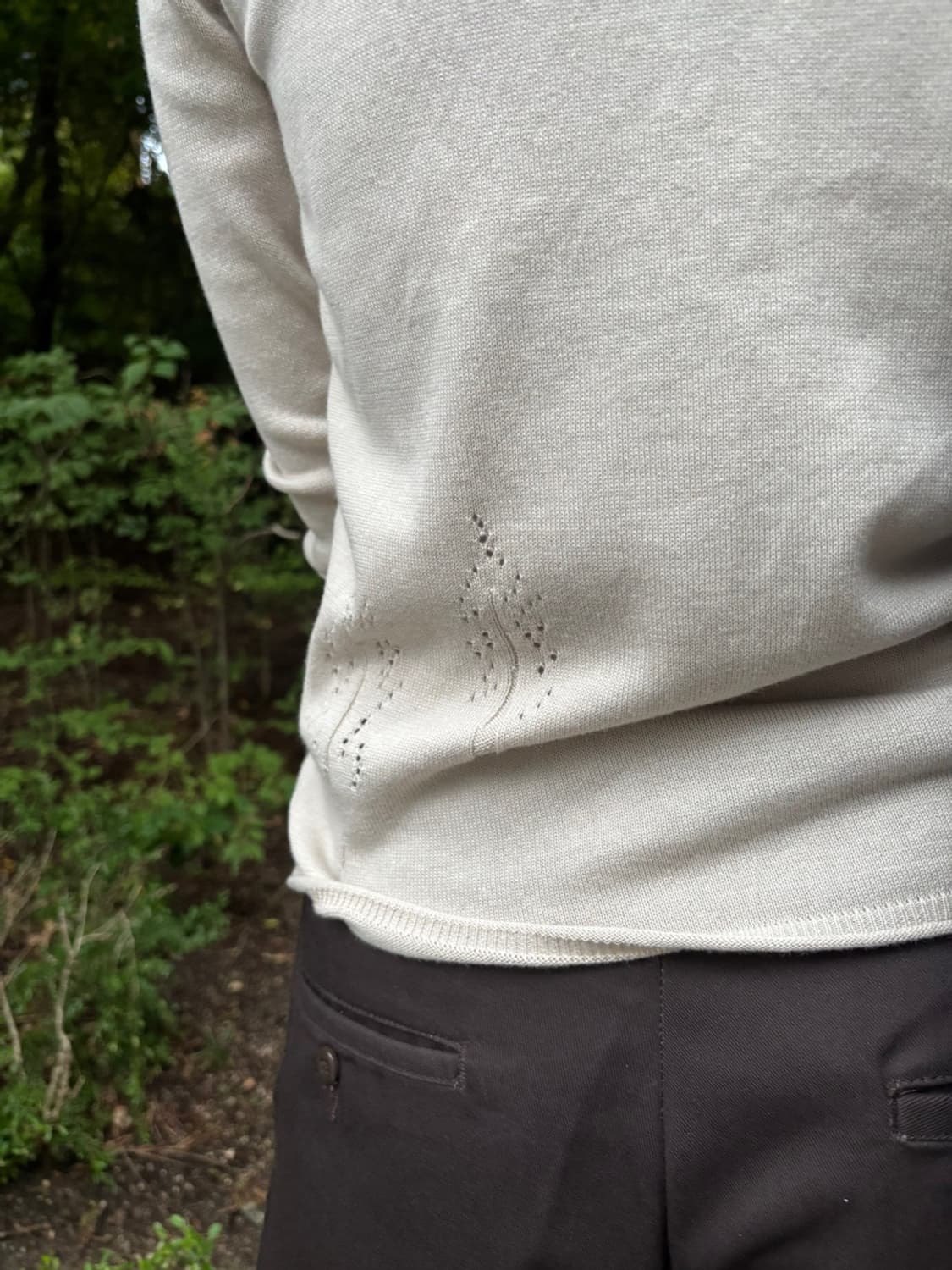 Beige Punching Knit 상품이미지4