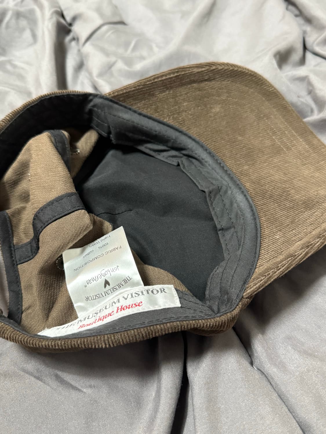 더뮤지엄비지터 존버거맨 코듀로이 상품이미지2