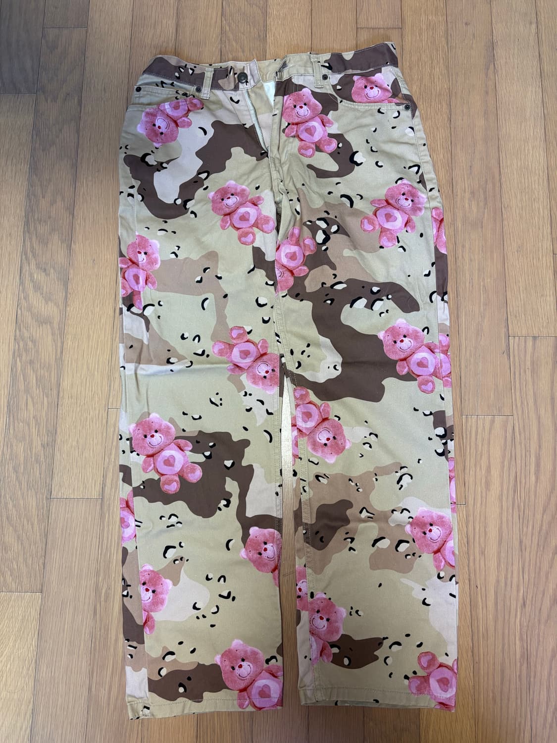 라퍼 곰돌이 바지 판매합니다! 상품이미지1